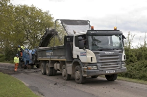 Road resurfacing