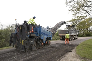 Road resurfacing