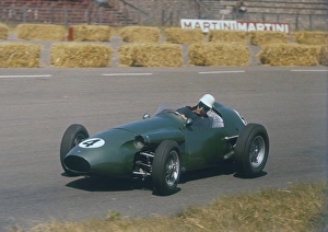 Formula One Prints: Roy Salvadori in Aston Martin, Dutch GP