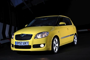 Images Dated 29th January 2008: SKODA Fabia 2007