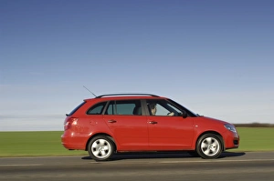 Prints of Skoda fabia estate HTP 1-2 2007 Images Dated 2008 January: Skoda fabia estate