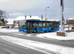 Road Prints: Solent Blue line
