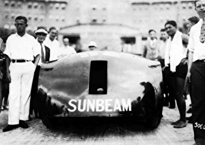 Record Breakers Prints: Sunbeam 1000hp