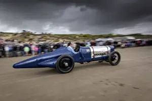 Images Dated 2015: Sunbeam 350 hp driven by Don Wales at Pendine Sands 2015
