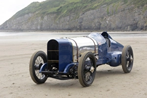 Images Dated 2015: Sunbeam 350 hp at Pendine Sands 2015