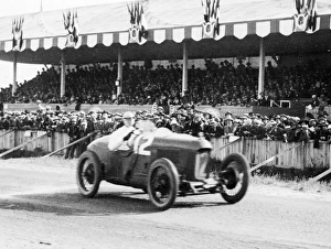 Grand Prix Prints: Sunbeam, Segrave winning French GP 1923