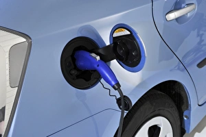 Images Dated 2014: Toyota Prius 2012 being recharged