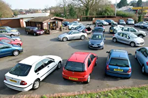 Garage Prints: Used Car Dealership