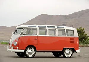 German Prints: VW micro bus 1964
