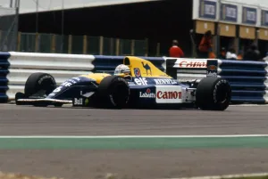 Formula One Prints: Williams Renault FW14B 1992 British Grand Prix, Ricardo Patrese