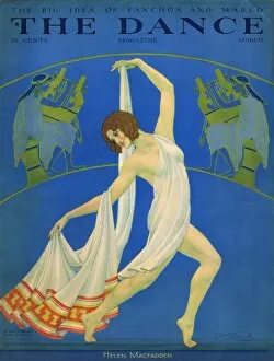 Cover of Dance magazine, March 1929